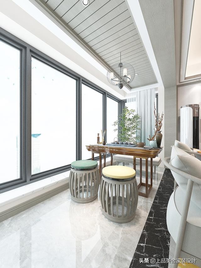 走进这对90后夫妻的新家，120㎡的新中式，居然能装得这么有品味