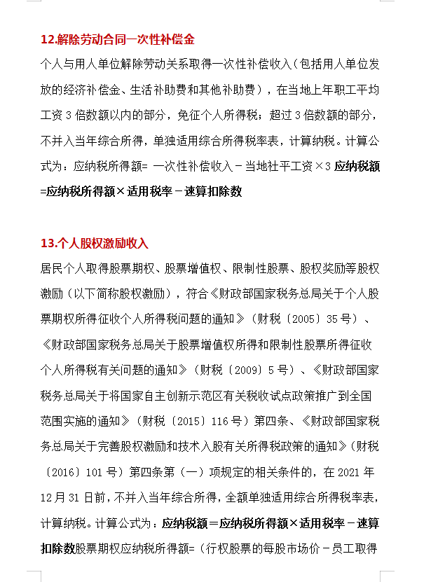 工资2万该交多少个人所得税？个人所得税的20种算法，建议收藏