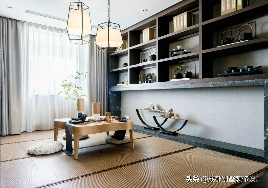 600㎡豪宅别墅装修设计，新中式顶级奢想，构建别样生活韵味