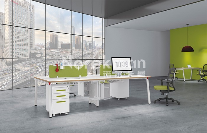 员工区屏风办公桌的设计尺寸多大合适？