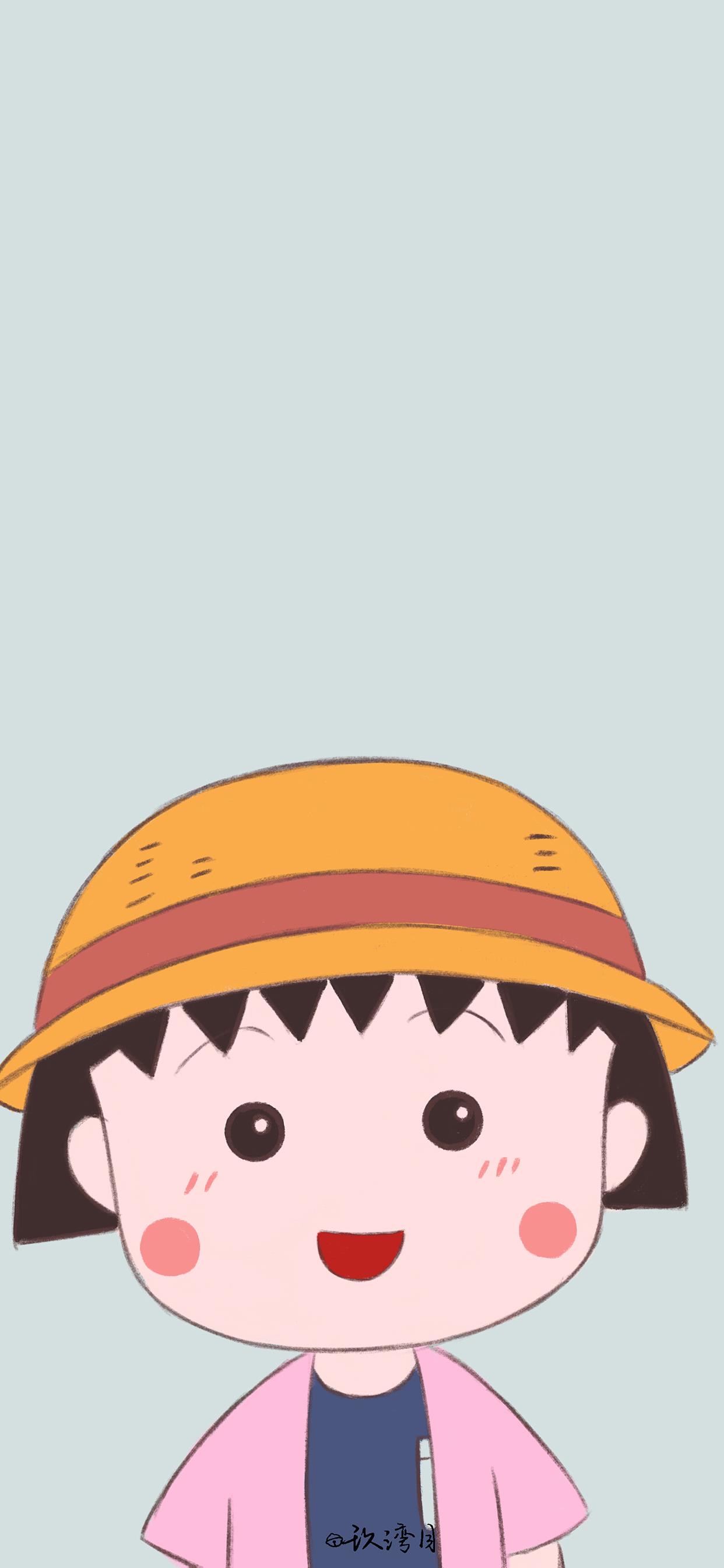 卡通动漫壁纸,樱桃小丸子专场,可爱爆了