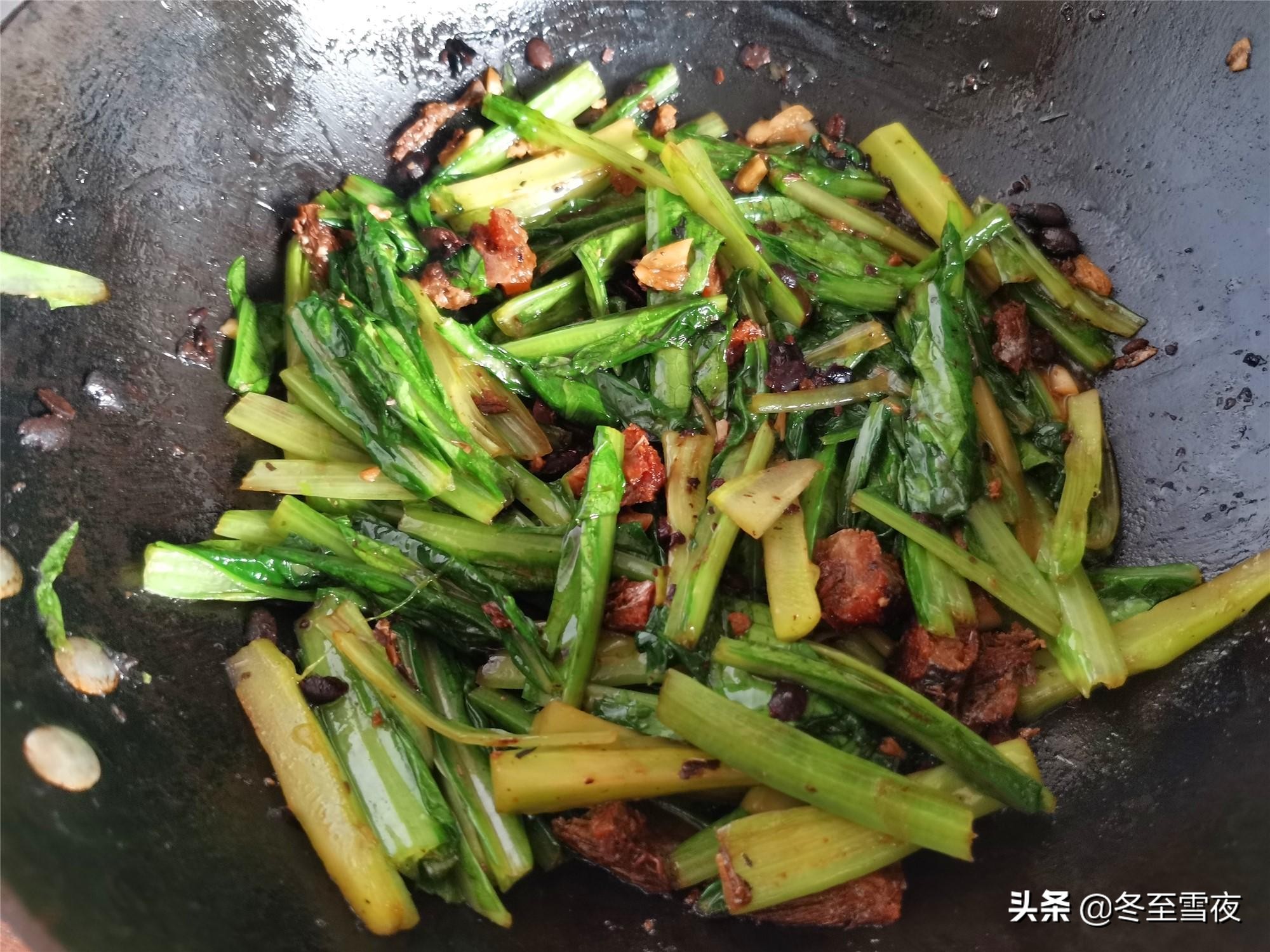 豆豉鲮鱼油麦菜的做法大全（家常豆豉鲮鱼油麦菜步骤窍门）