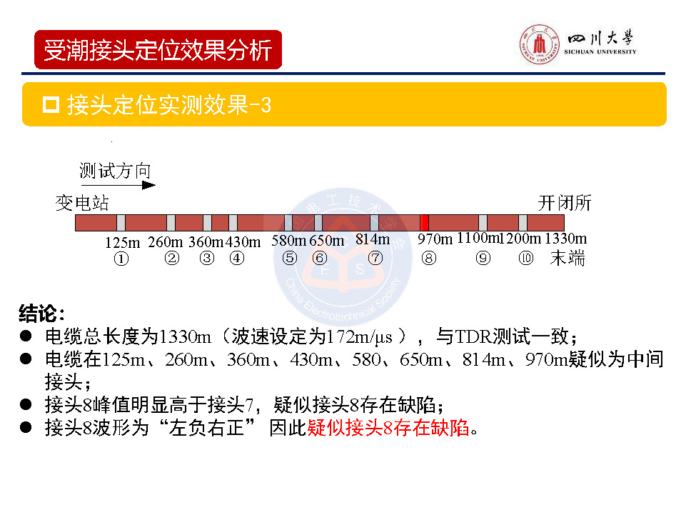 四川大学周凯教授：基于宽频阻抗扫描技术的电缆缺陷定位技术研究