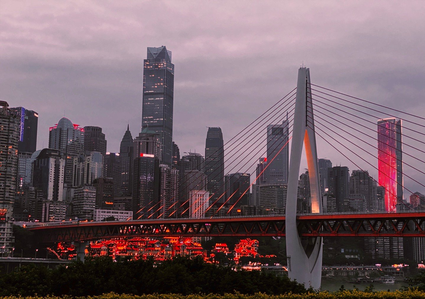 重庆礼嘉大桥施工进入收尾，通车后大学城到礼嘉最快只需15分钟