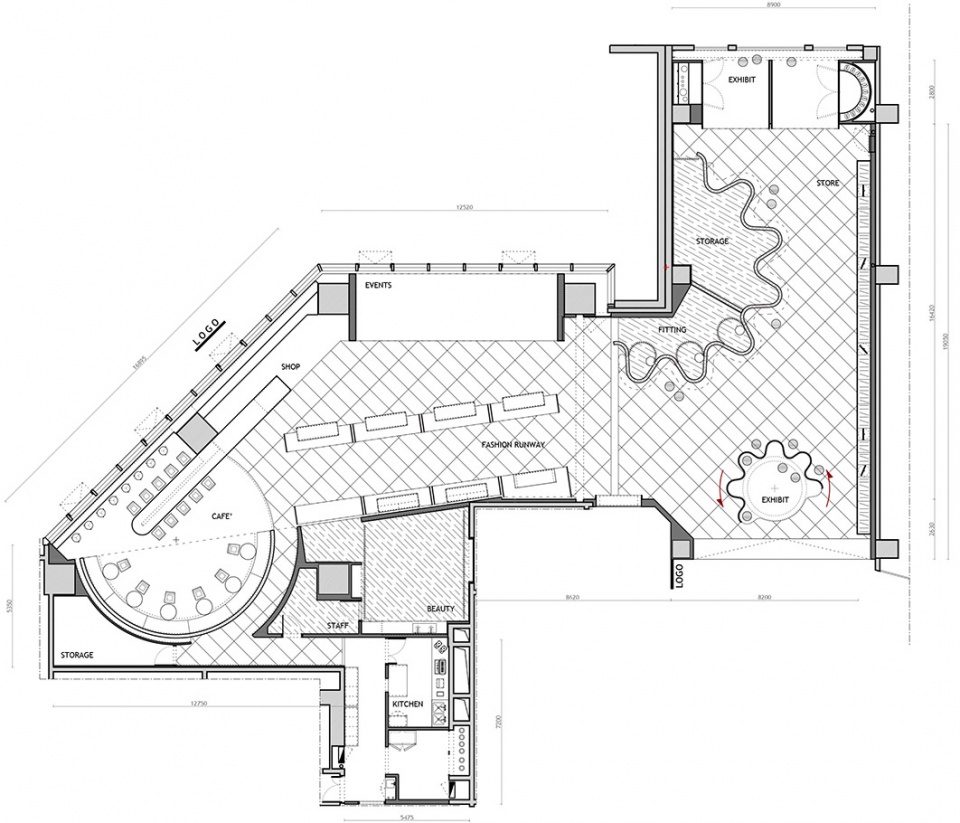 TGY – 活动空间和多品牌商店，沈阳 / 头条计画