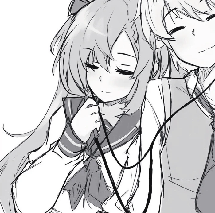 闺蜜头像&黑白动漫情侣头像:我也渴望有人懂,却习惯了冷暖自知