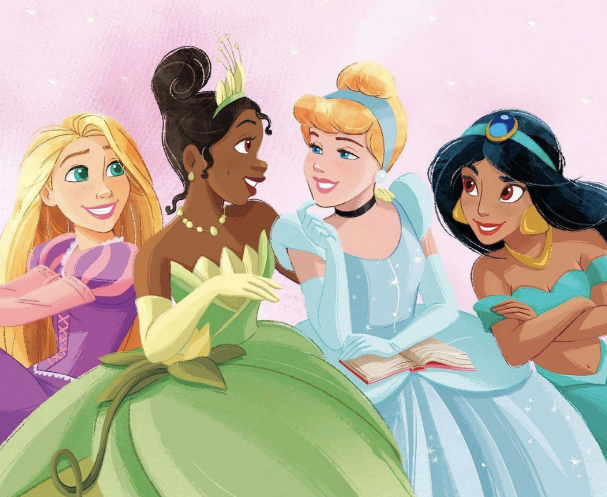 误入《哈利波特》的迪士尼公主，四大学院都有谁？花木兰很适合