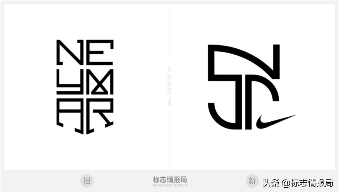 巴黎圣日耳曼球员内马尔的英文名缩写(Nike公布 内马尔（Neymar Jr.）个人新LOGO)