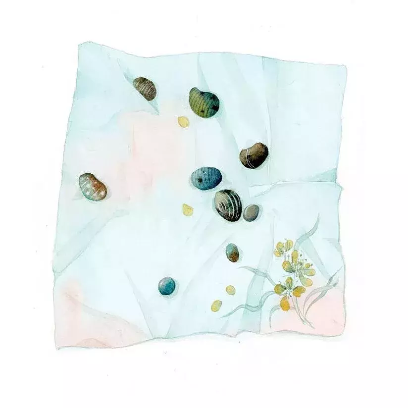 镜花水月，插画师用一支水彩笔画出一个梦想王国！