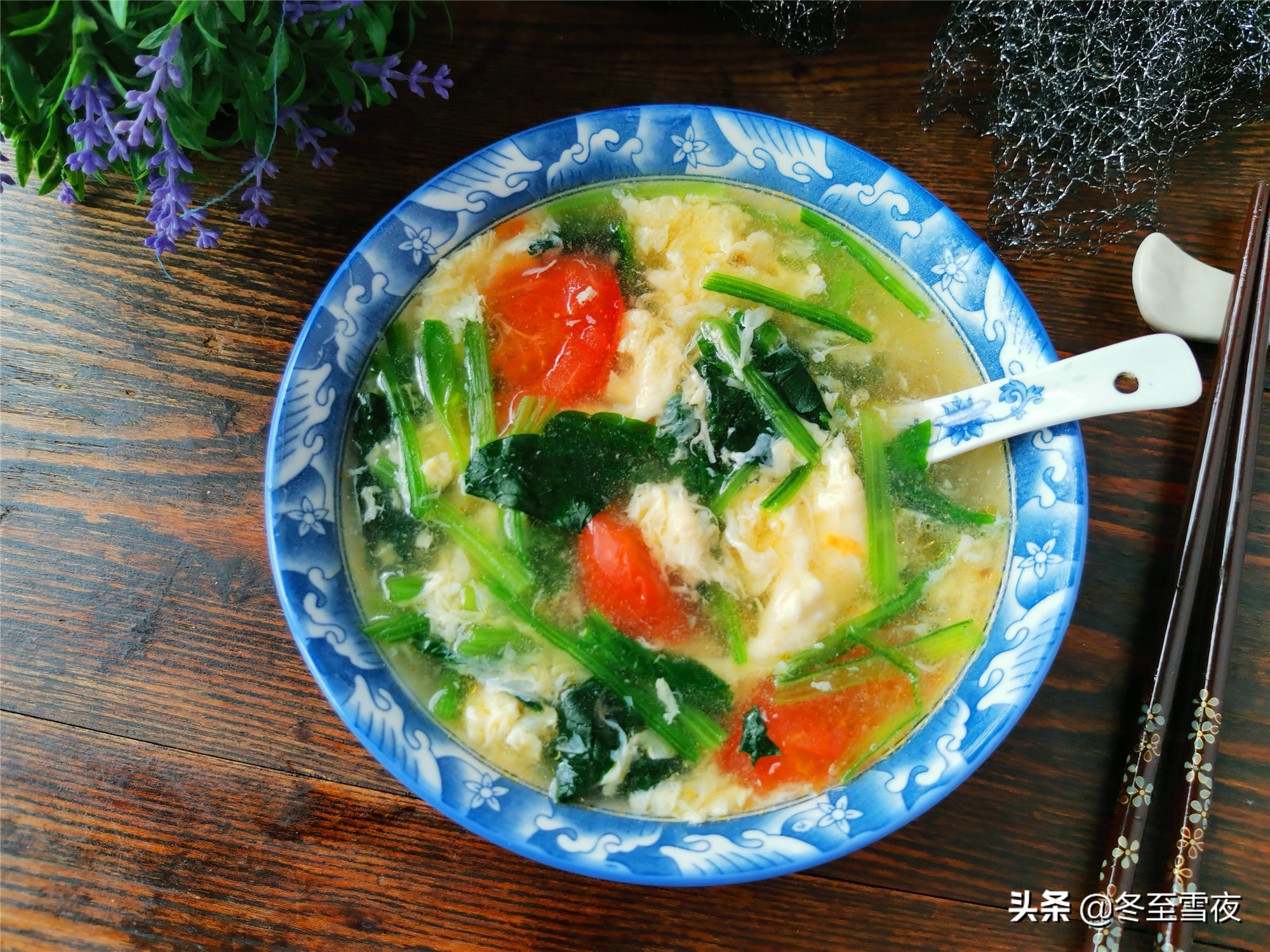 菠菜雞蛋湯的做法,菠菜雞蛋湯的做法竅門
