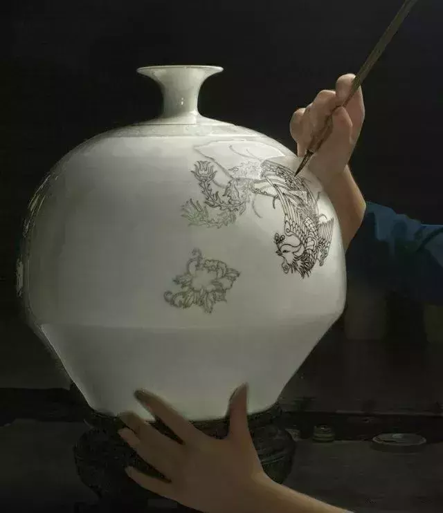 一件瓷器72道工序,有图有真相