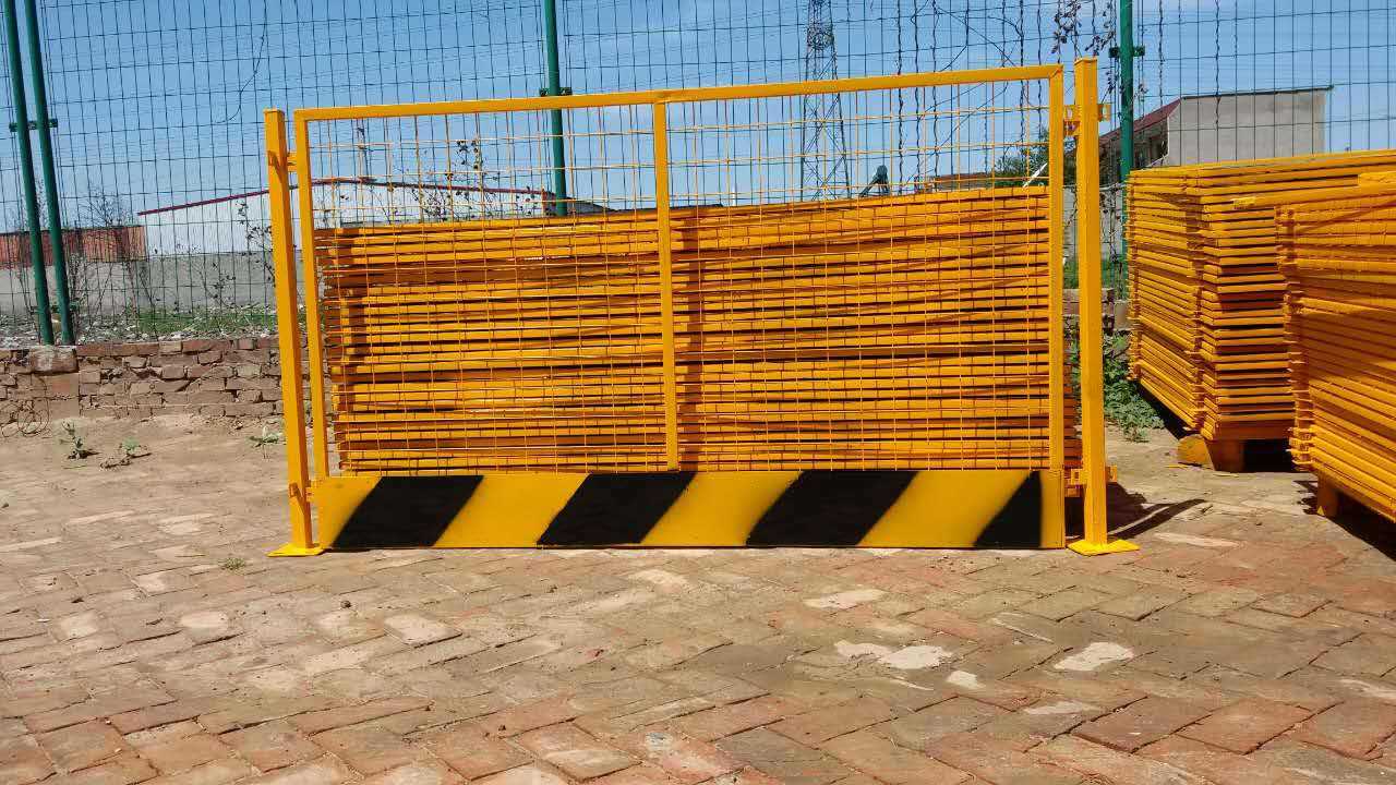 栅栏围墙图片大全(建筑工地基坑防护围栏种类及标准) - 赤虎壹号