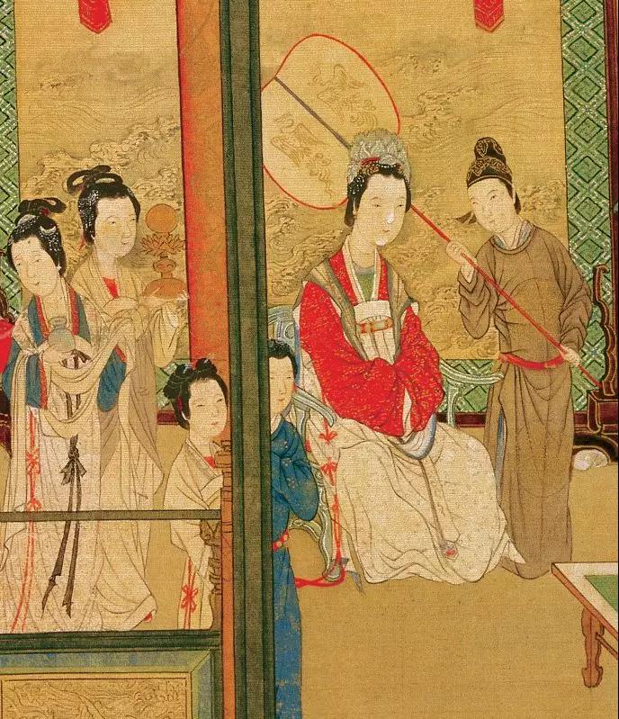 仇英《汉宫春晓图》赏析