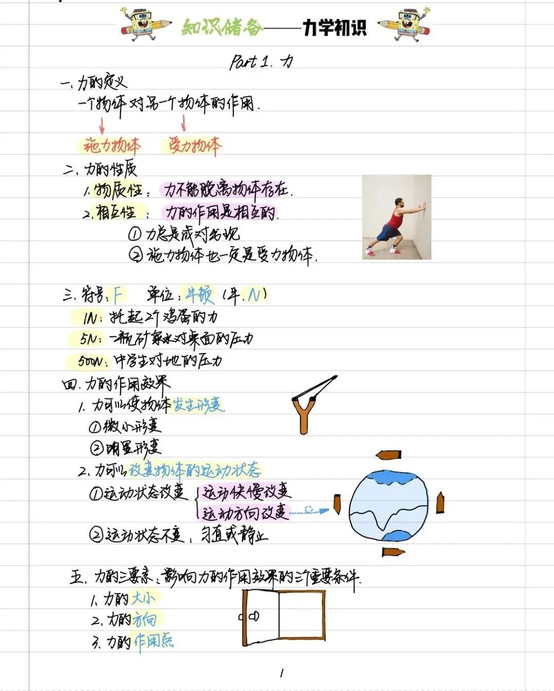 初中最美物理笔记，学霸早已偷偷收藏