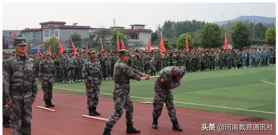 再见了 6天的迷彩青春！河南省医药卫生学校2021级新生军训汇演完美落幕