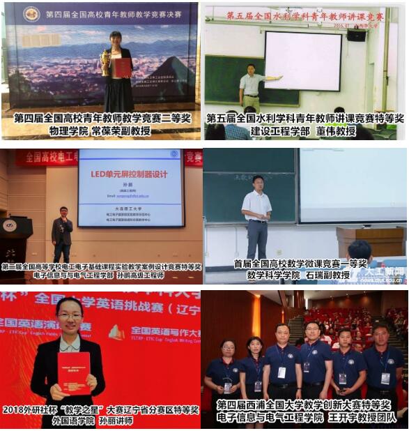全国高校教师教学竞赛状态数据发布 大工高居第二