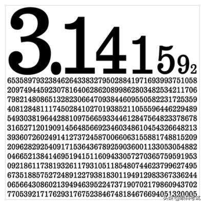 圆周率是圆的周长与直径的比值,一般用希腊字母π表示,是一个在数学及