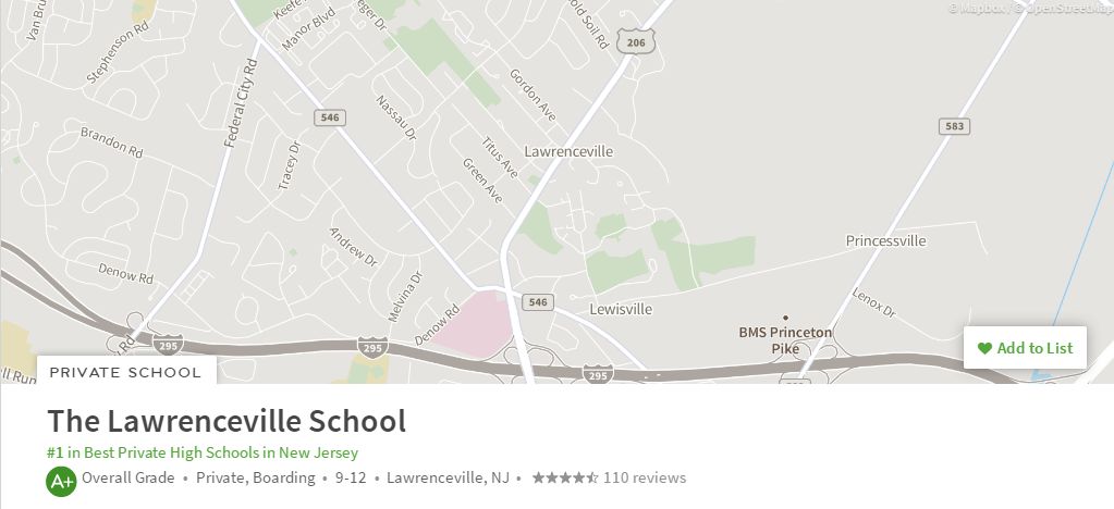 院校排名 | 2019年美国最佳私立中学排名发布