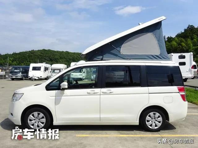 本田MPV变房车，上下班代步能坐7人，周末郊游可供四口人住宿