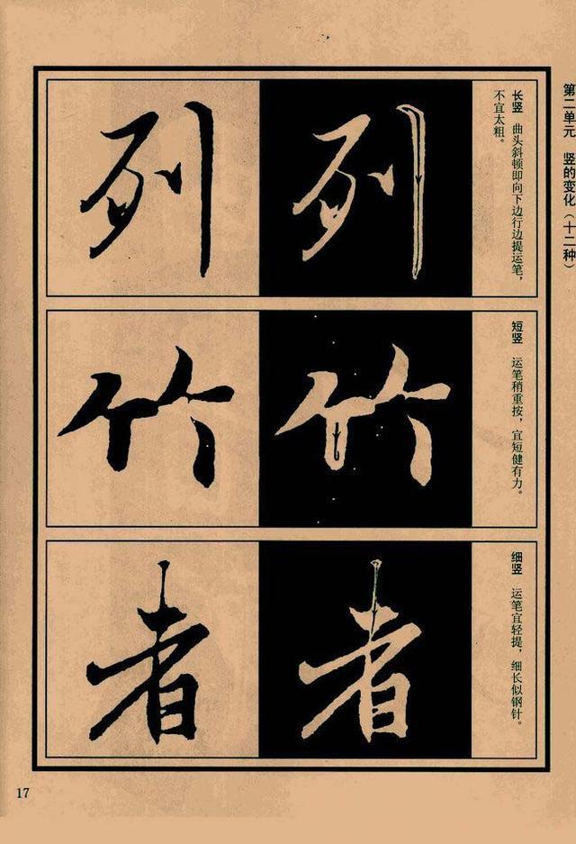 王羲之书法教程:行书字帖《兰亭序笔法详析》