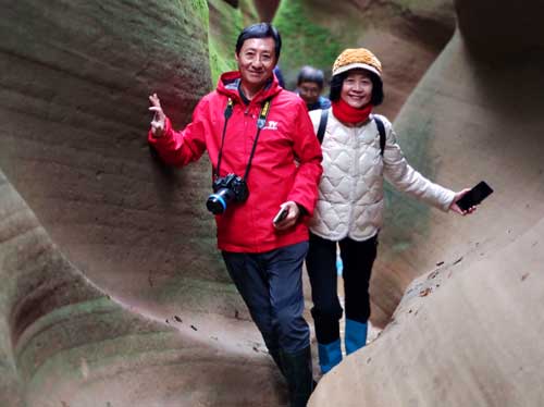 陕西旅游：甘泉雨岔大峡谷及周边行（图）