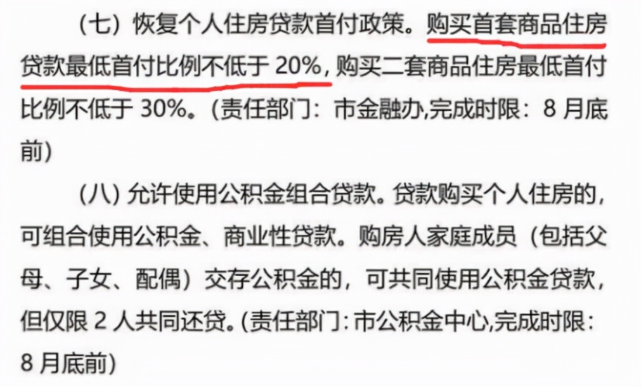 有城市传出首付降至2成？难道，对刚需最友好的政策要来了？