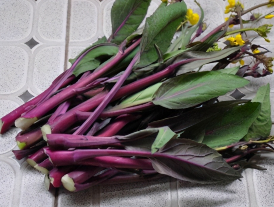 炒红菜苔时，牢记1个小诀窍，红菜苔脆嫩鲜香口感好，不发苦