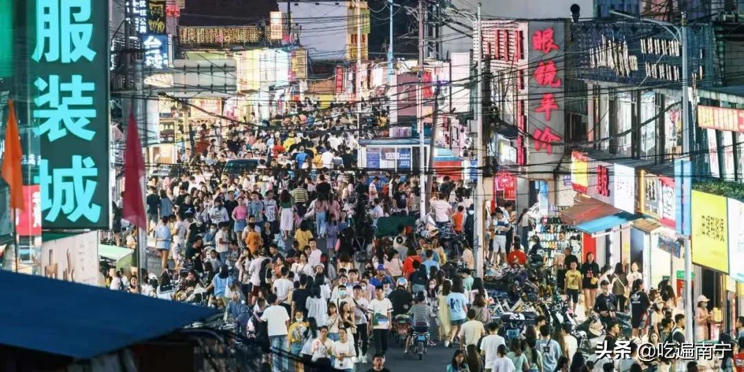 住在南宁这几条街的人,实在是太令人羡慕了