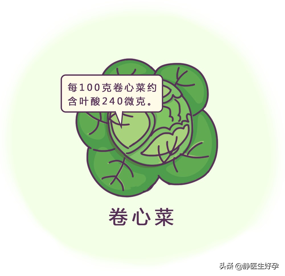 叶酸含量Top10食物榜单：这10种天然食材补叶酸效果最强