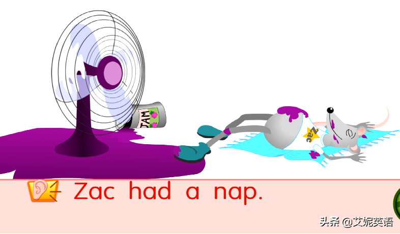 英语自然拼读故事阅读：zac the rat 跟着艾妮轻松读故事