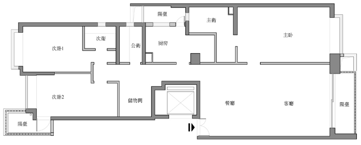 200㎡现代简约，原木、纯白、浅灰三色融合，打造通透空间