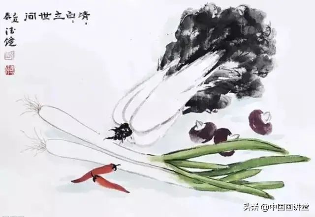 新手进来，国画画法的全过程