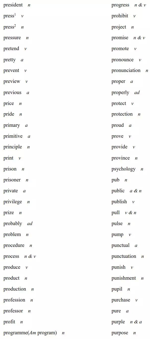 2020高考英语考试大纲正式发布！内附最新词汇表