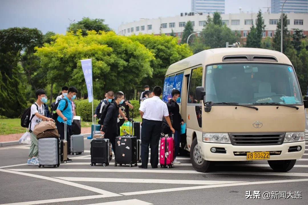 #大连头条#高校开学进行时！终于等到你