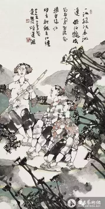 探索新蹊径-读张道兴的人物画