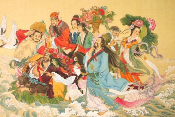 民间传说中道教的八个仙人