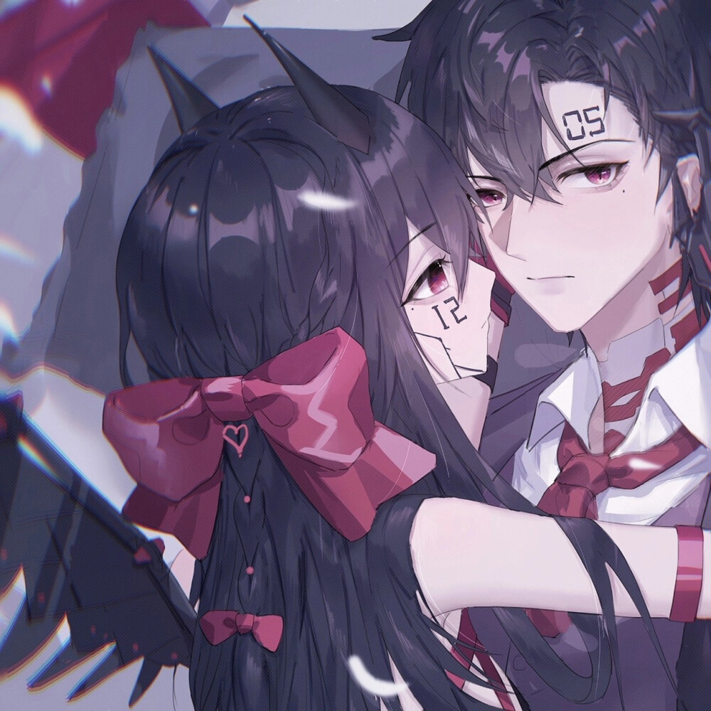 全网最"卡哇伊"情侣头像 #可爱的小朋友,我好喜欢你