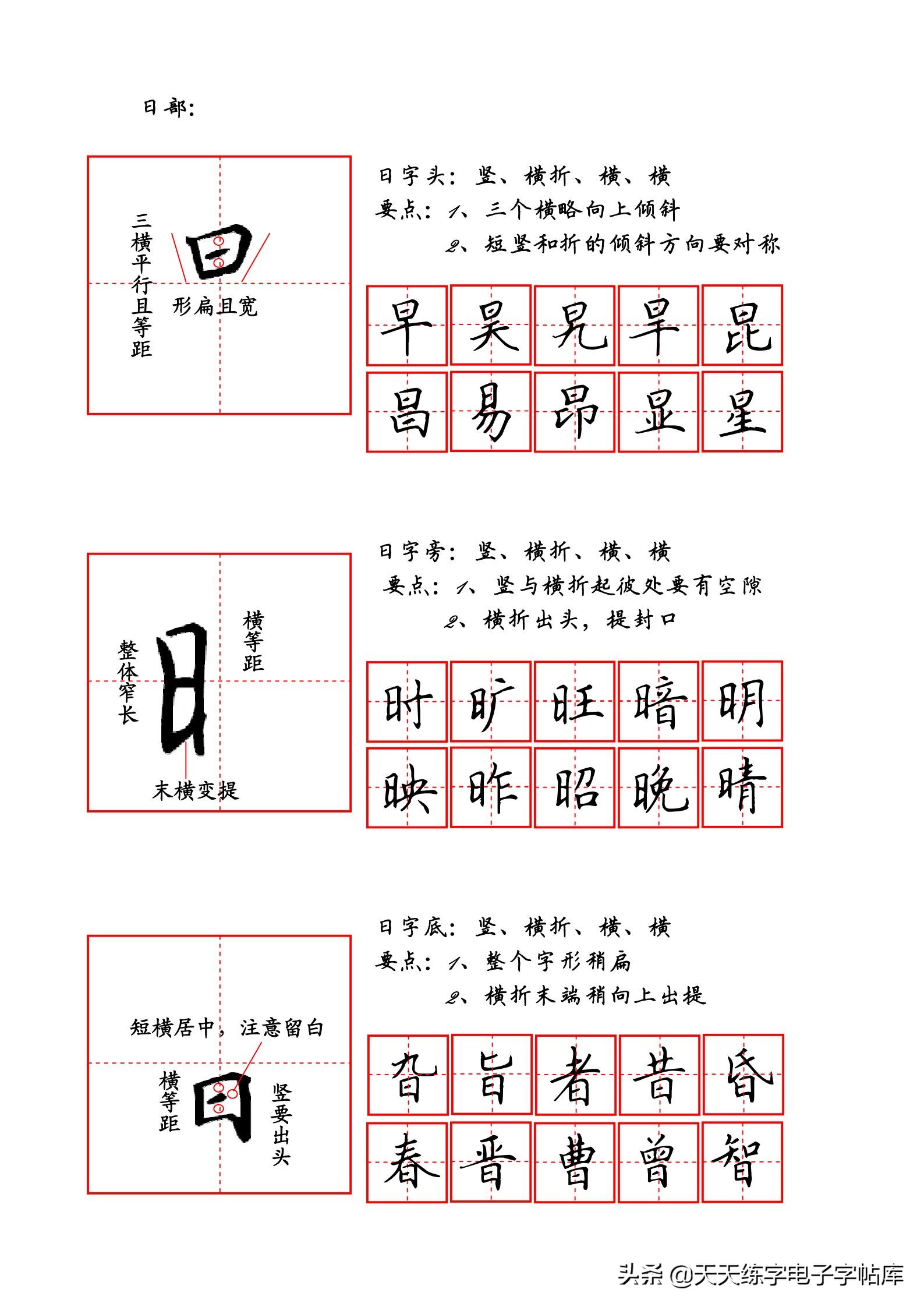 新华字典部首查字笔画 汉字偏旁部首大全 思埠