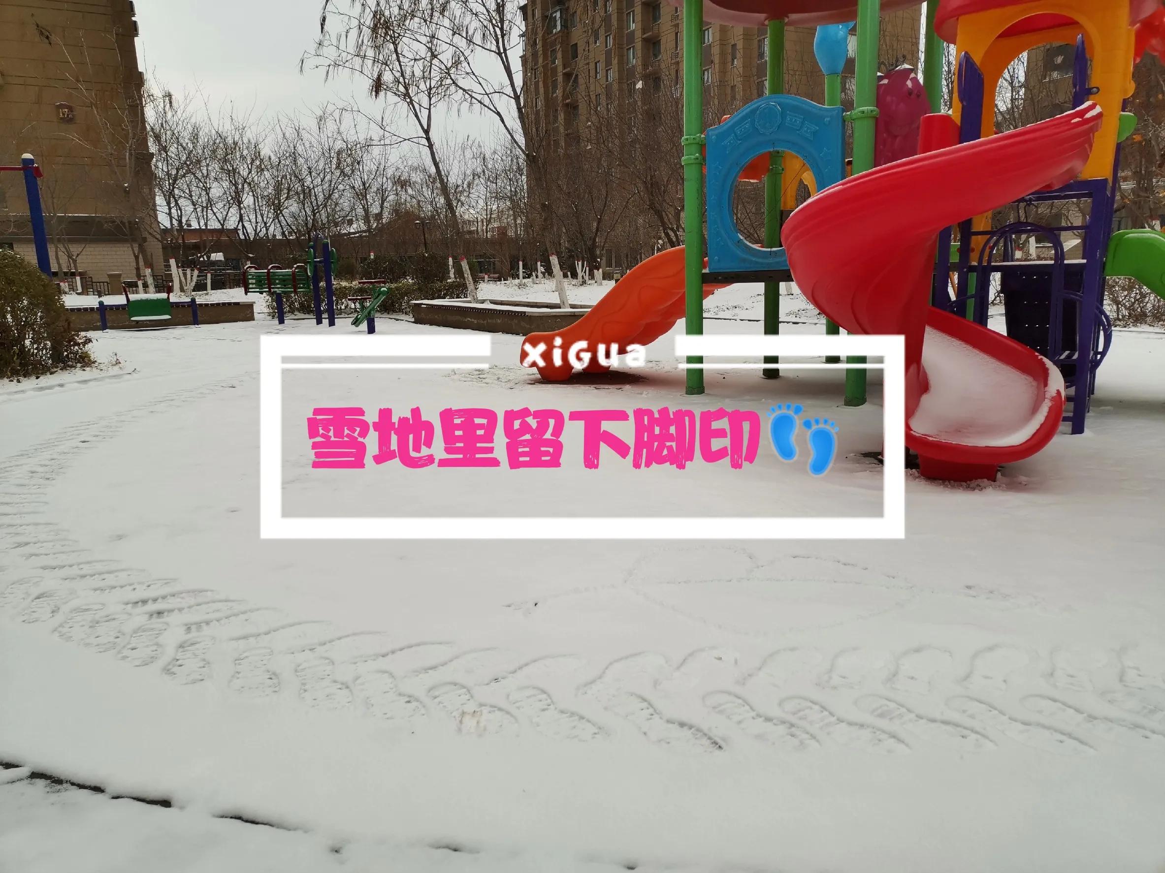 立冬，一场大雪带给孩子的快乐