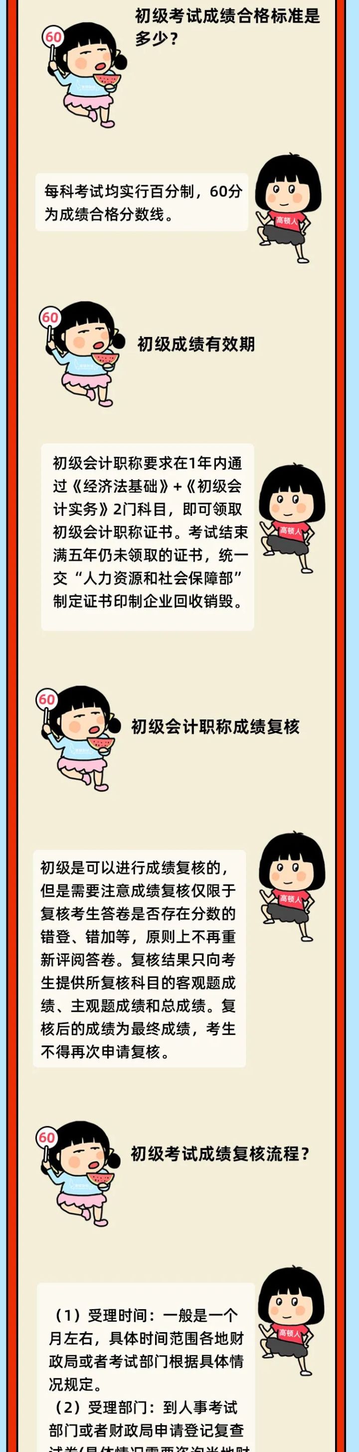 2020年初级会计职称考试成绩查询入口，正式开通