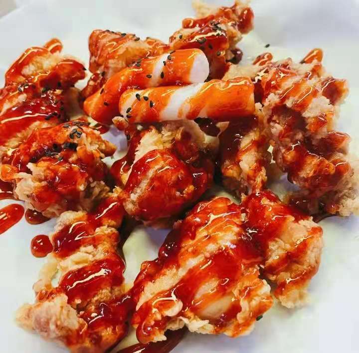 成都炸鸡店装修效果图设计，打造网红餐饮空间
