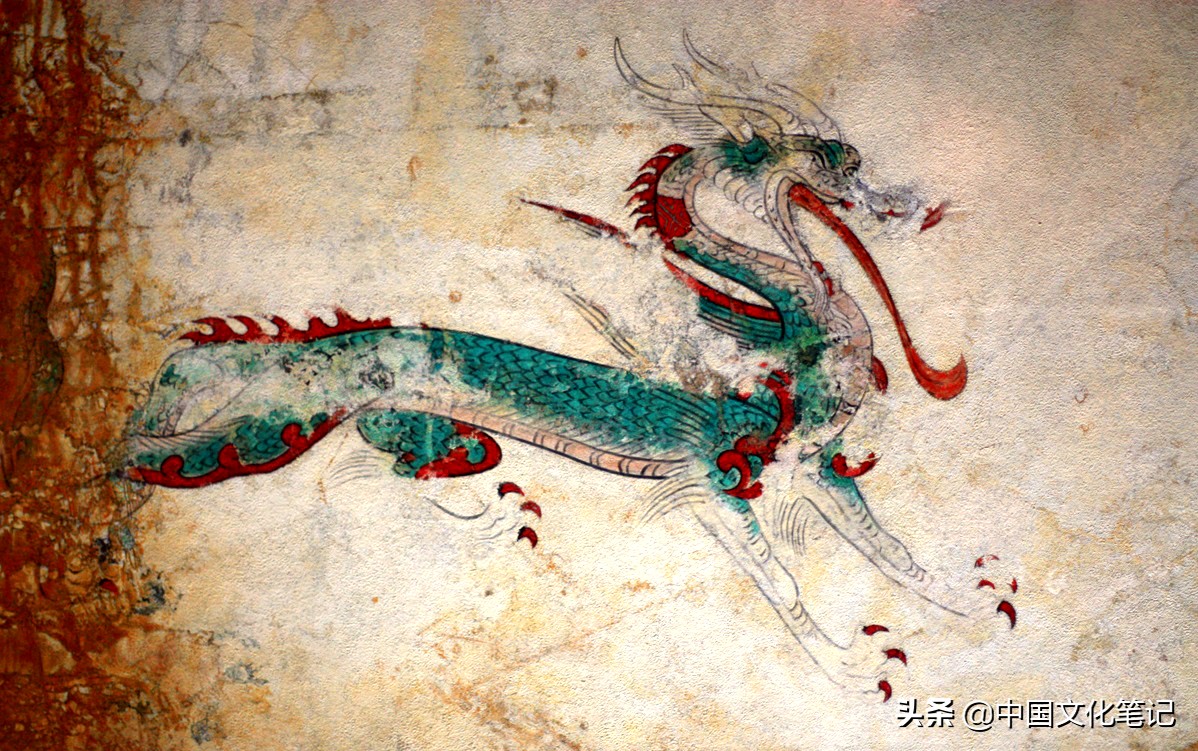 十大神龙图鉴：青龙、白虎等上古神兽高清彩绘全集
