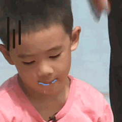 形容肚子饿的表情包：好饿，看起来好好吃