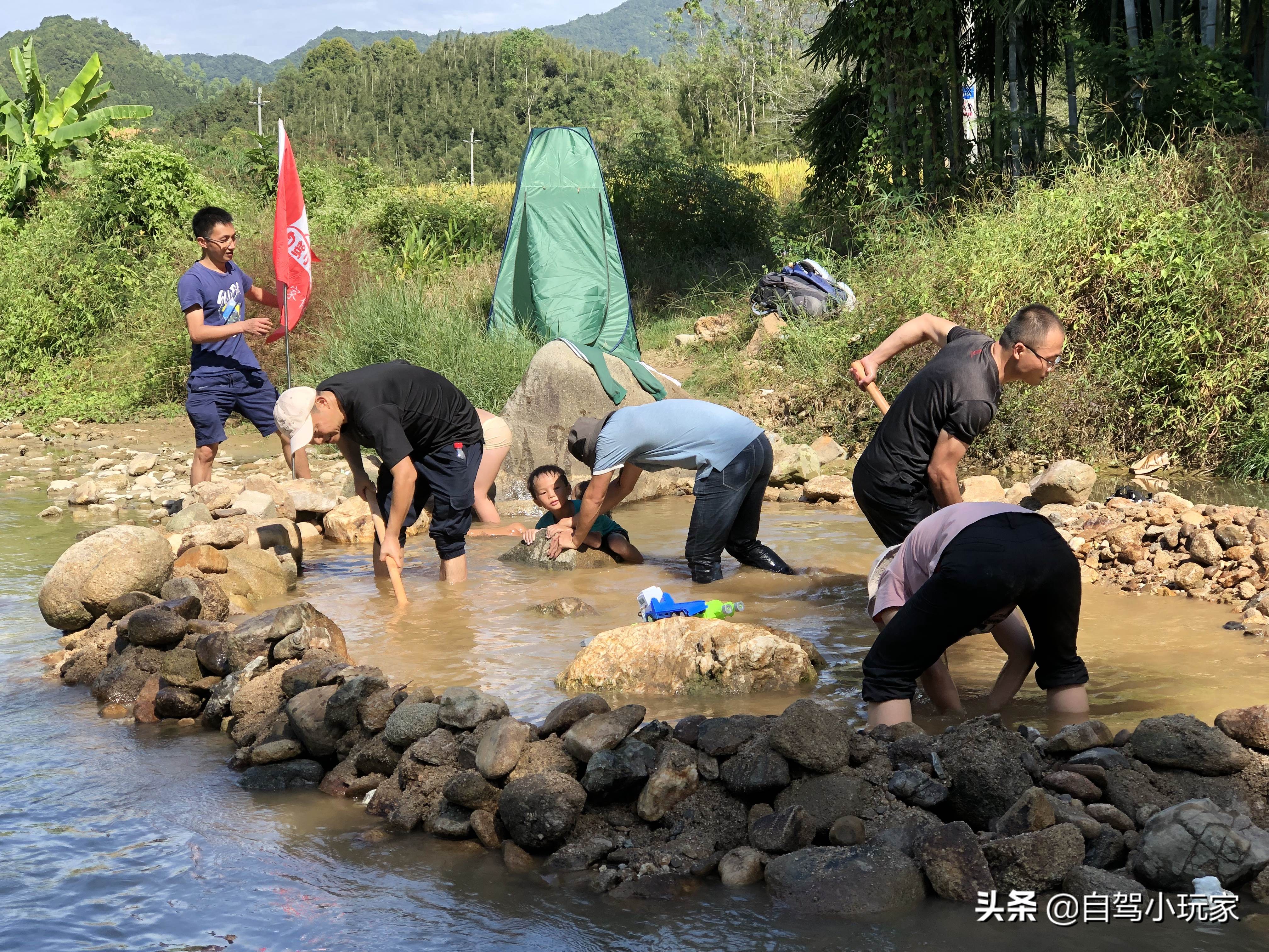 藏在惠州的一个免费“野温泉”，纯天然零污染，连婴儿都可以泡