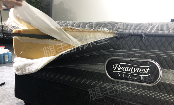 【拆床】篇11：席梦思慕思舒达丝涟等6大品牌床垫对比，持续更新