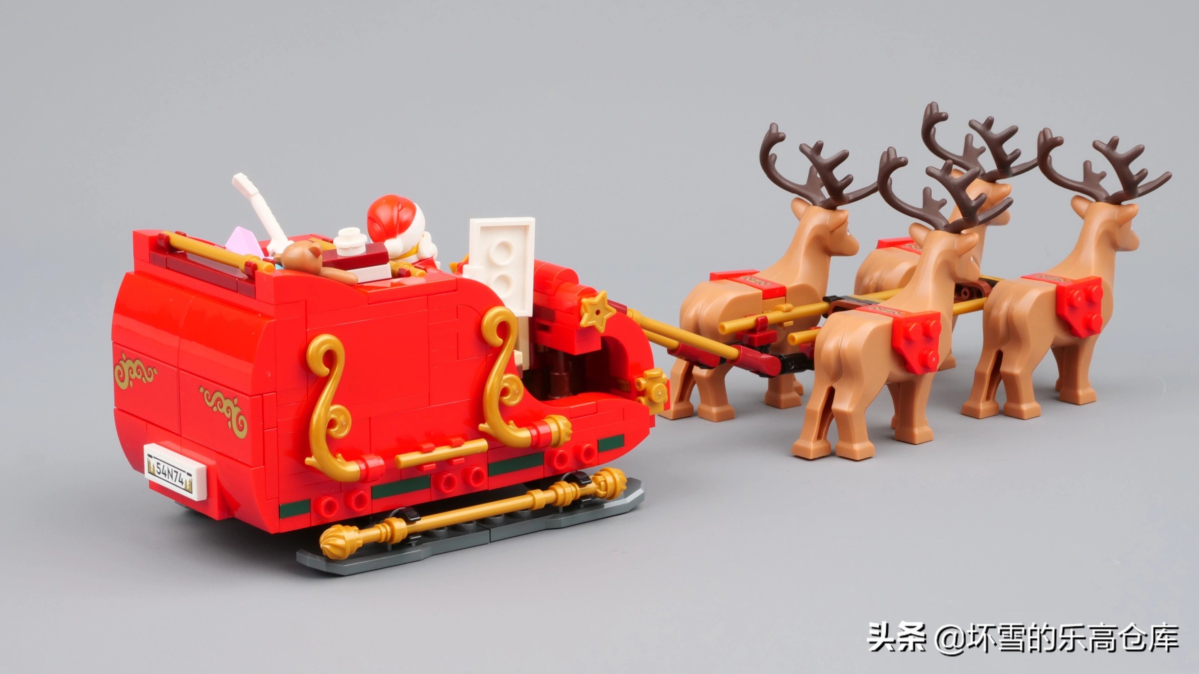圣诞送礼哪家强：乐高40499圣诞老人雪橇图文评测
