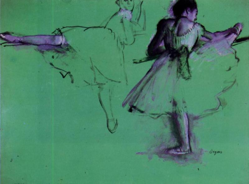 画家德加简介(学赏画（34）法国印象派画家埃德加·德加(Edgar Degas)简介)