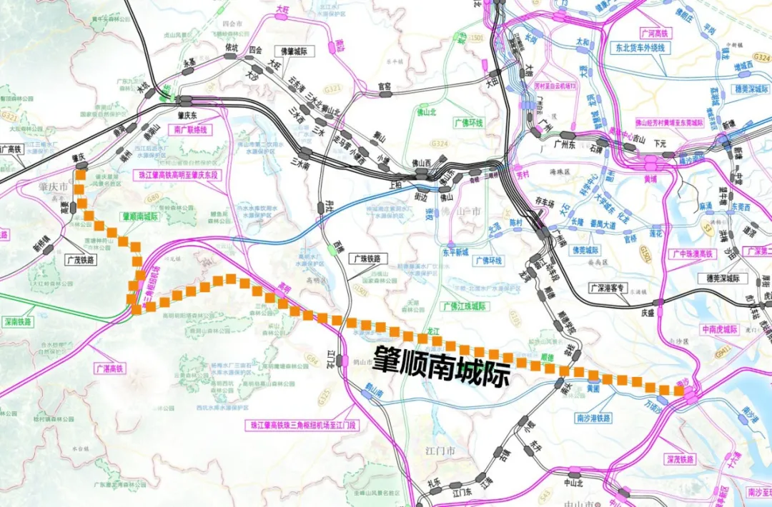 总投资7463亿，广东30条城际铁路最新动态，21条新开工
