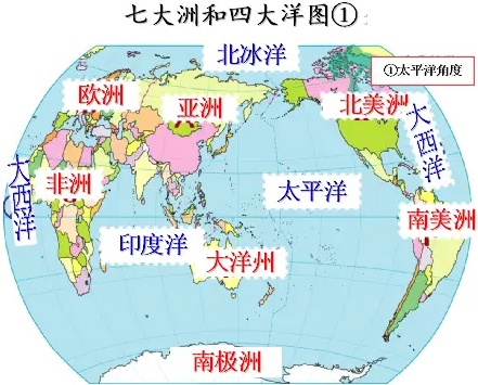 地理连环画(19)七大洲的位置