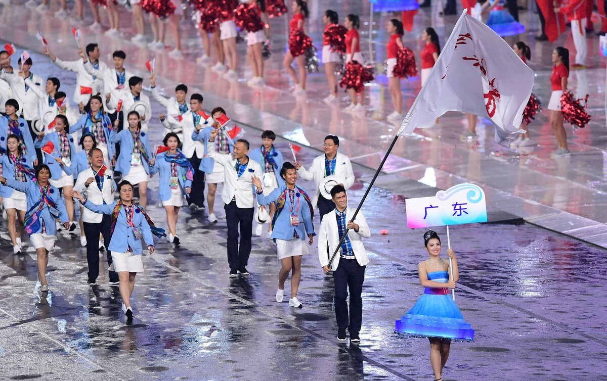 2017全运会(历届全运会奖牌榜：广东4次第一，9次前三！山东和八一3次第一)